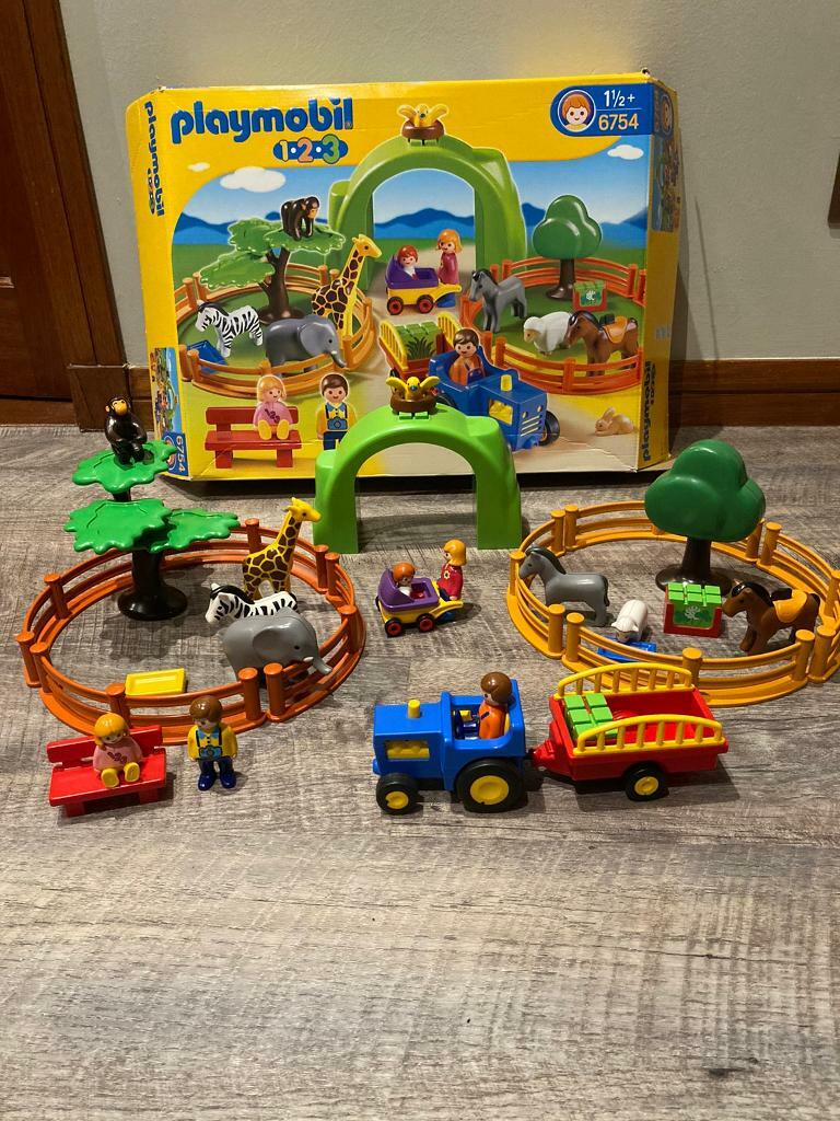 playmobil 123 zoo and farm